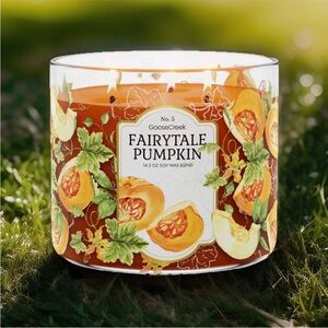 Goose Creek 3-Wick Candle- Fairytale Pumpkin (14.5 oz)